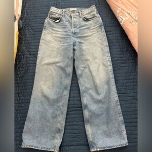 Agolde Light Blue Flare Jeans